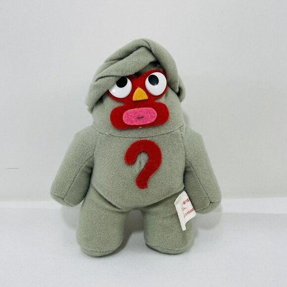 Tiger Mask Question Man Plush Doll Toy Japanese Anime Manga Japan Animation Gray - Picture 1 of 10